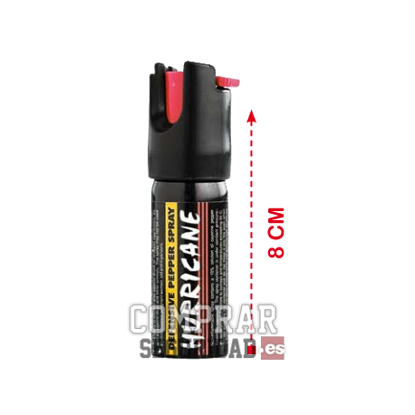 Recambio espray pimienta para hurricane led