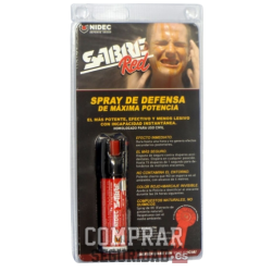 spray pimienta autodefensa sabre red homologado 22 ml