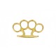 Boxer golden brass knuckles