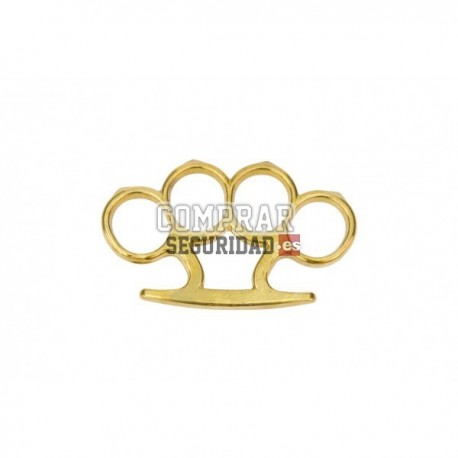 Boxer golden brass knuckles