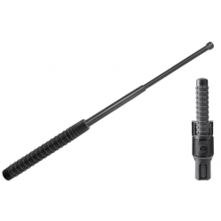 Porra extensible acero endurecido 53 cm mango ergonomico antideslizante.