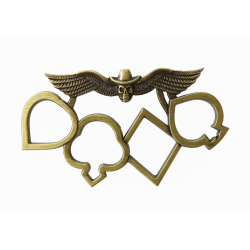 Puño americano signos poker Dorado