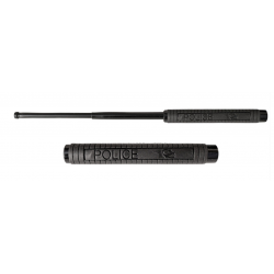 Baston extensible 52 cms acero negro
