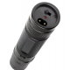 Tactical led flashlight 3.000.000 volts electroshock defense
