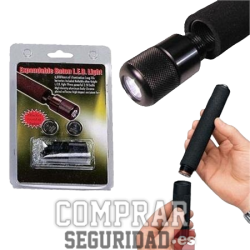 linterna para defensa extensible
